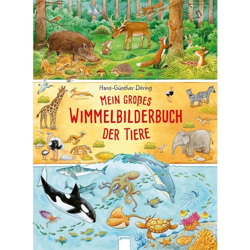 Mein grosses Wimmelbuch der Tiere